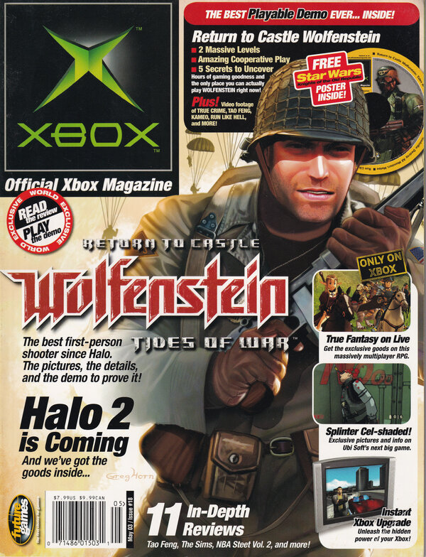 Official Xbox Magazine Issue 18 (May 2003) cover